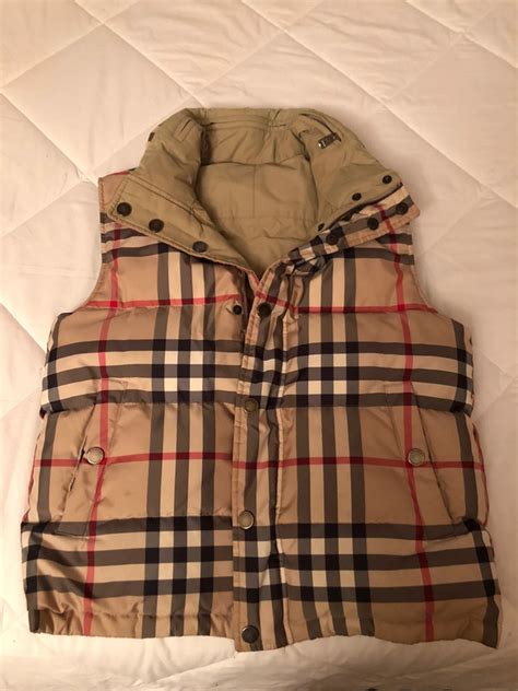 smanicato fantasia burberry uomo|GILET BURBERRY SMANICATO VEST REVERSIBILE GIACCA .